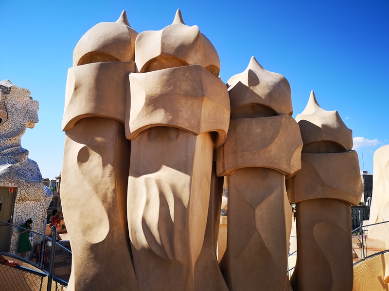 casamila15 Barcelona-巴塞隆納世界文化遺產 高第建築米拉之家 來自外星的設計