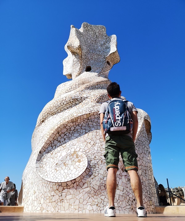 casamila19 Barcelona-巴塞隆納世界文化遺產 高第建築米拉之家 來自外星的設計