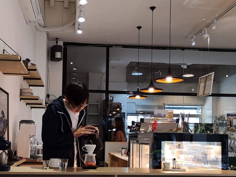 chosen14 中壢-秋生咖啡 書卷氣