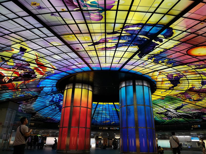 formosa02 新興-美麗島捷運站光之穹頂 世界最美地鐵站第二名