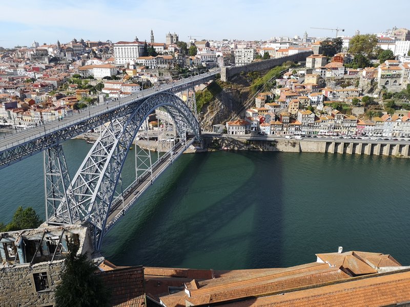luiz1bridge53 Porto-歐洲第一名的觀光城市波多 Douro河岸風光綺麗 路易一世鐵橋壯觀