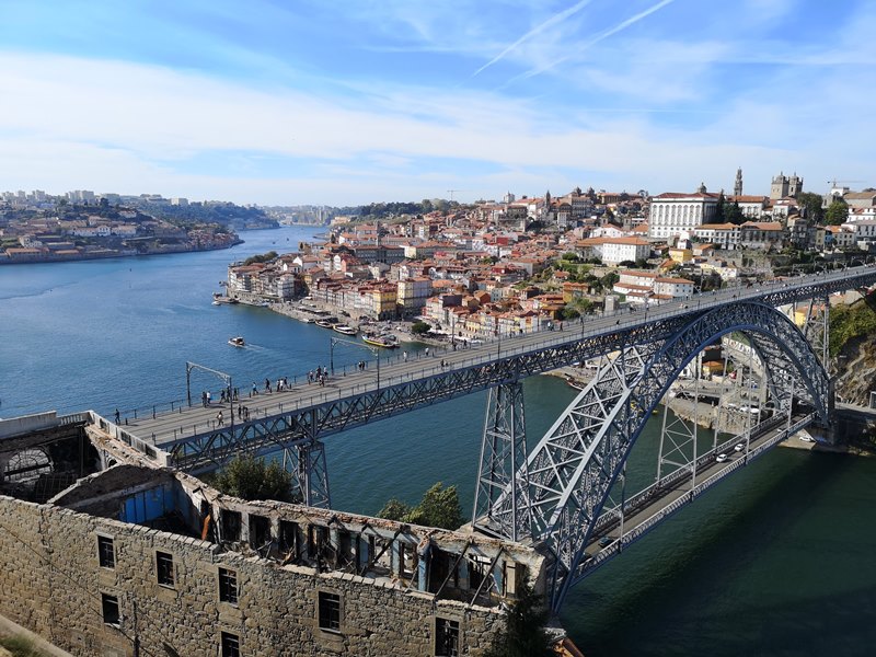 luiz1bridge54 Porto-歐洲第一名的觀光城市波多 Douro河岸風光綺麗 路易一世鐵橋壯觀