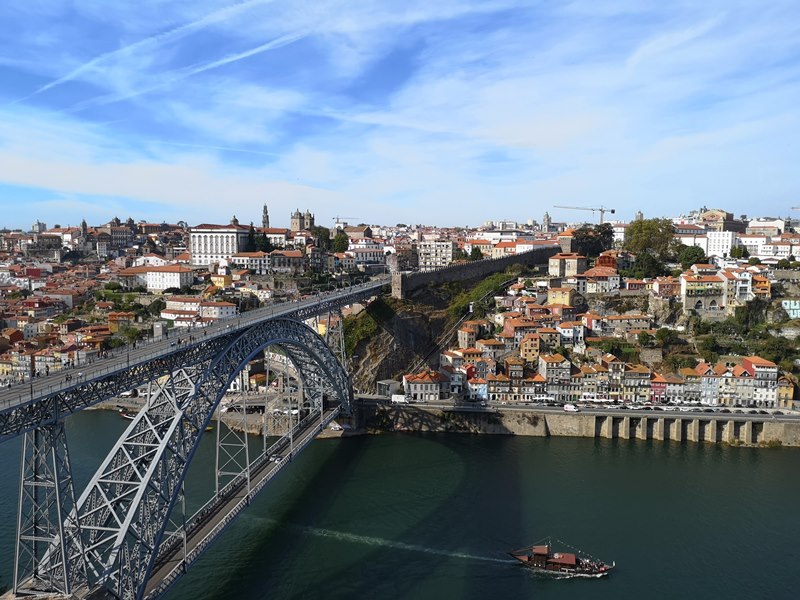 luiz1bridge55 Porto-歐洲第一名的觀光城市波多 Douro河岸風光綺麗 路易一世鐵橋壯觀