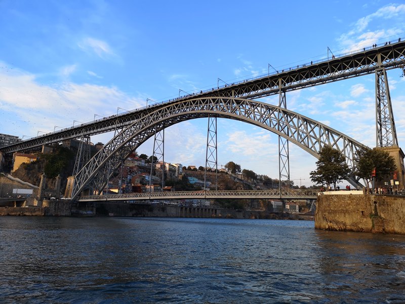 luiz1bridge74 Porto-歐洲第一名的觀光城市波多 Douro河岸風光綺麗 路易一世鐵橋壯觀