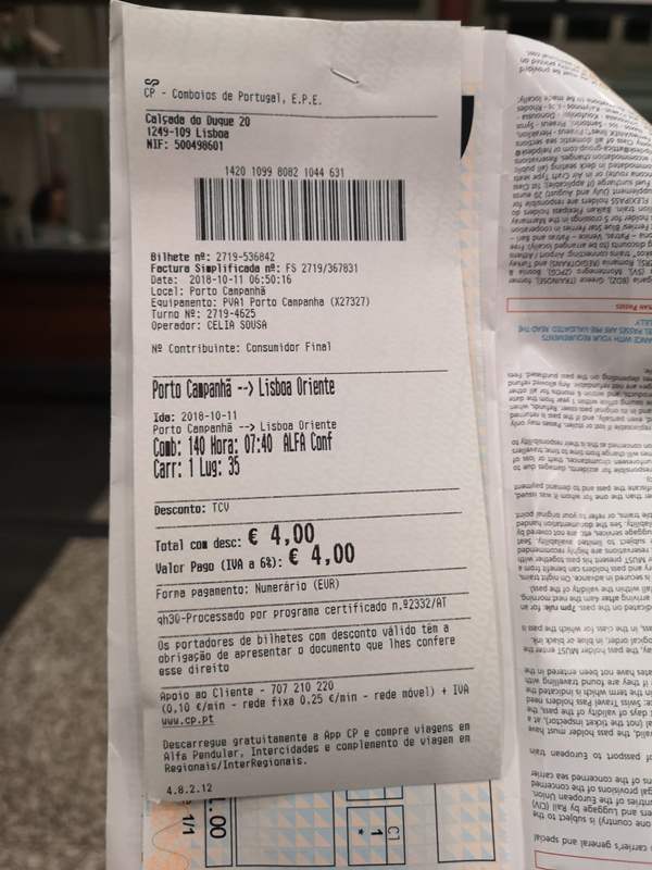 portotrain05 Porto-波多到里斯本 體驗葡萄牙國鐵頭等艙