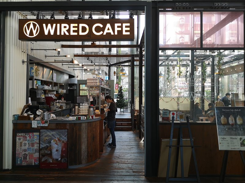 weirdcoffee06 Shinagawa-WIRED CAFE 品川港南口 摩登現代咖啡好美也好吃