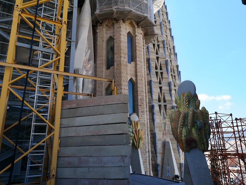 SagradaFamilia06 Barcelona-聖家堂 巴塞隆納最特色的天際線 世界文化遺產未完成