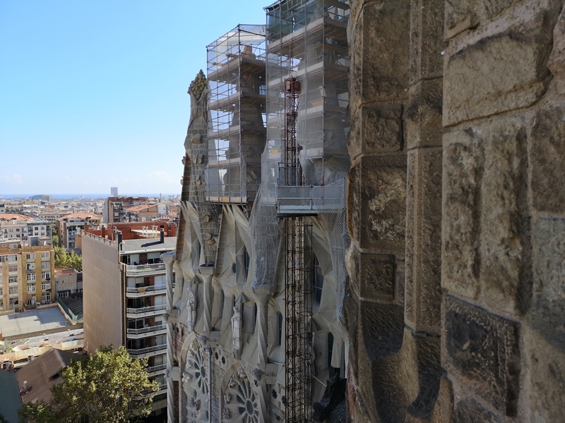 SagradaFamilia19 Barcelona-聖家堂 巴塞隆納最特色的天際線 世界文化遺產未完成