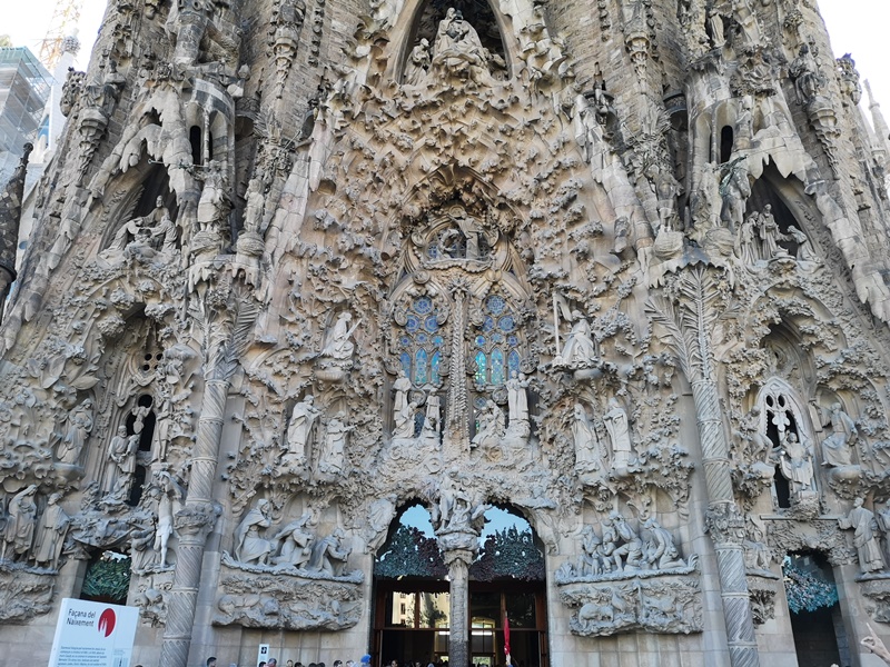 SagradaFamilia43 Barcelona-聖家堂 巴塞隆納最特色的天際線 世界文化遺產未完成