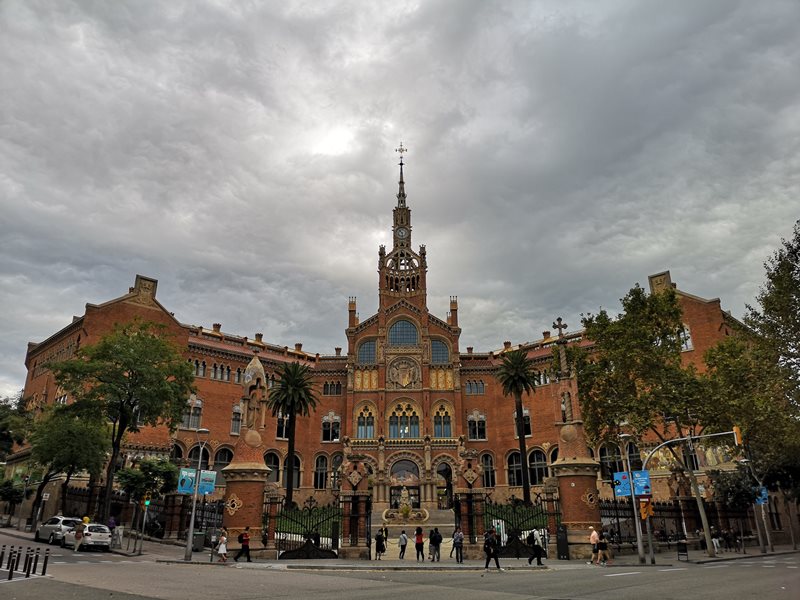 barcelonasantpau02 Barcelona-聖十字聖保羅醫院 巴塞隆納現在主義建築三傑之多明尼克...世界文化遺產