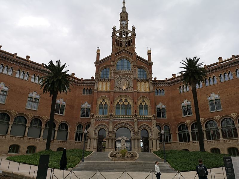 barcelonasantpau03 Barcelona-聖十字聖保羅醫院 巴塞隆納現在主義建築三傑之多明尼克...世界文化遺產