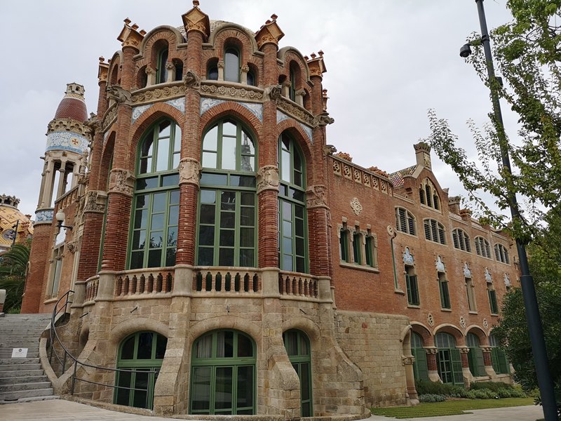 barcelonasantpau11 Barcelona-聖十字聖保羅醫院 巴塞隆納現在主義建築三傑之多明尼克...世界文化遺產