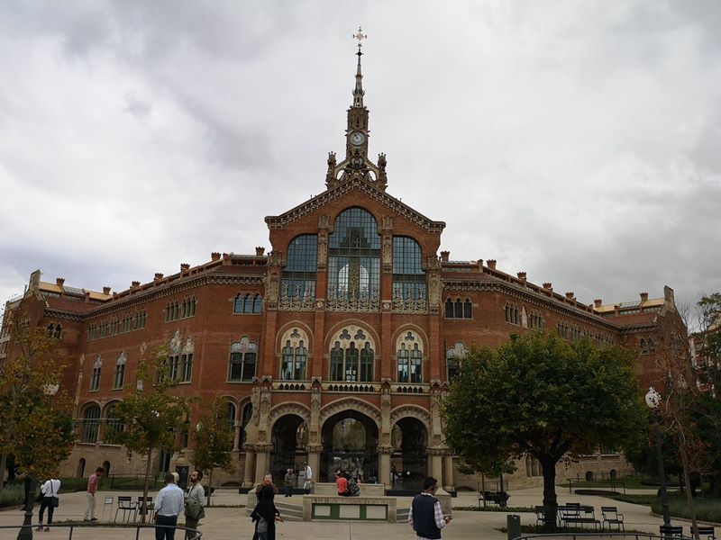 barcelonasantpau12 Barcelona-聖十字聖保羅醫院 巴塞隆納現在主義建築三傑之多明尼克...世界文化遺產