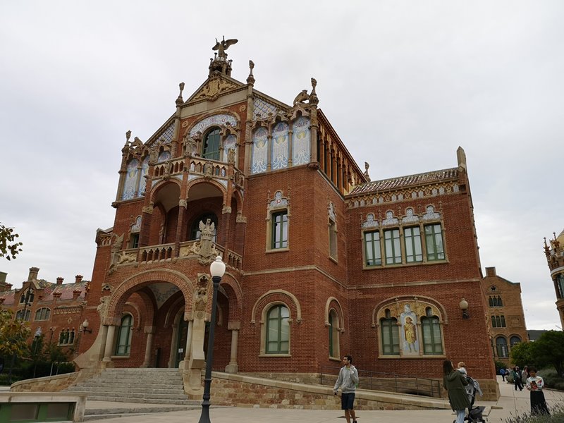 barcelonasantpau14 Barcelona-聖十字聖保羅醫院 巴塞隆納現在主義建築三傑之多明尼克...世界文化遺產