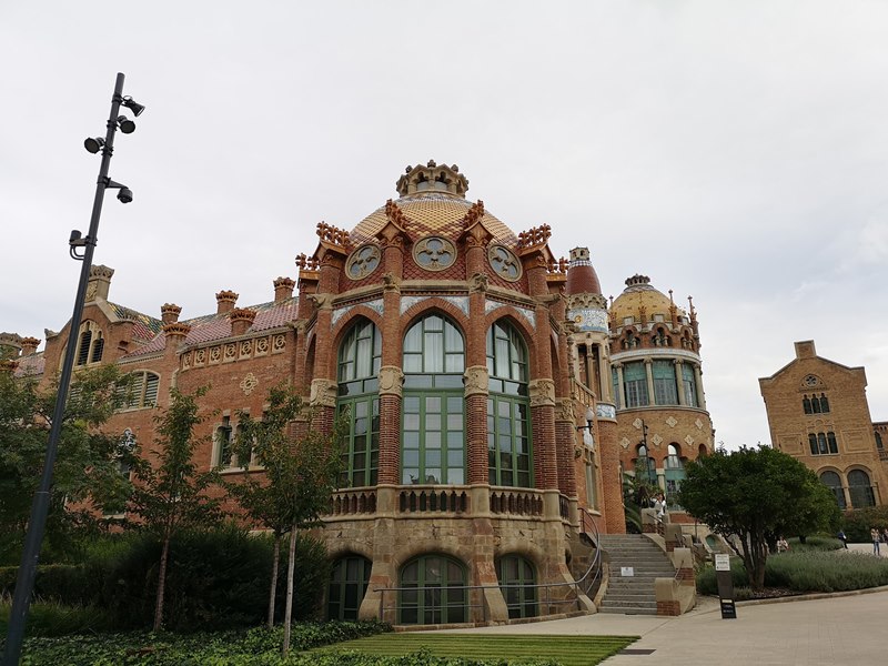 barcelonasantpau15 Barcelona-聖十字聖保羅醫院 巴塞隆納現在主義建築三傑之多明尼克...世界文化遺產
