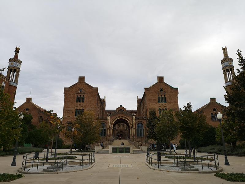 barcelonasantpau16 Barcelona-聖十字聖保羅醫院 巴塞隆納現在主義建築三傑之多明尼克...世界文化遺產