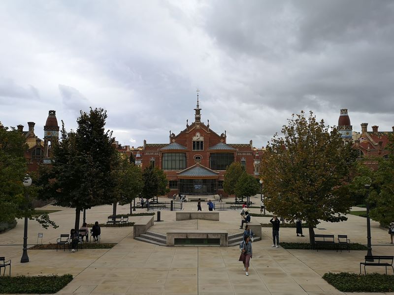 barcelonasantpau18 Barcelona-聖十字聖保羅醫院 巴塞隆納現在主義建築三傑之多明尼克...世界文化遺產