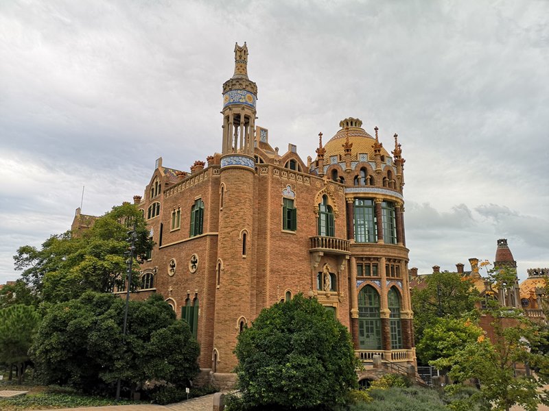 barcelonasantpau19 Barcelona-聖十字聖保羅醫院 巴塞隆納現在主義建築三傑之多明尼克...世界文化遺產