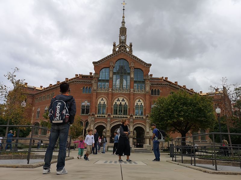 barcelonasantpau21 Barcelona-聖十字聖保羅醫院 巴塞隆納現在主義建築三傑之多明尼克...世界文化遺產