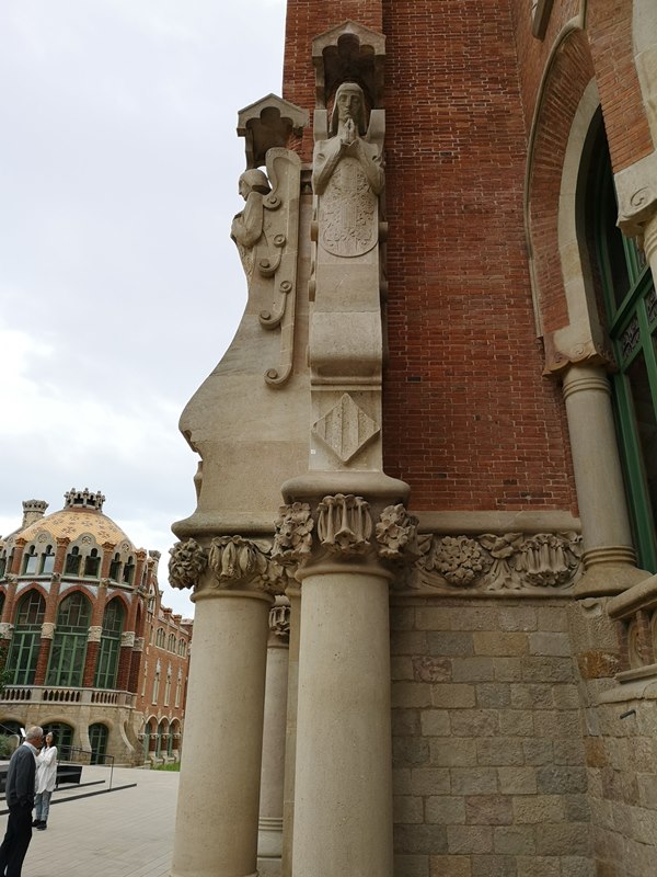 barcelonasantpau30 Barcelona-聖十字聖保羅醫院 巴塞隆納現在主義建築三傑之多明尼克...世界文化遺產