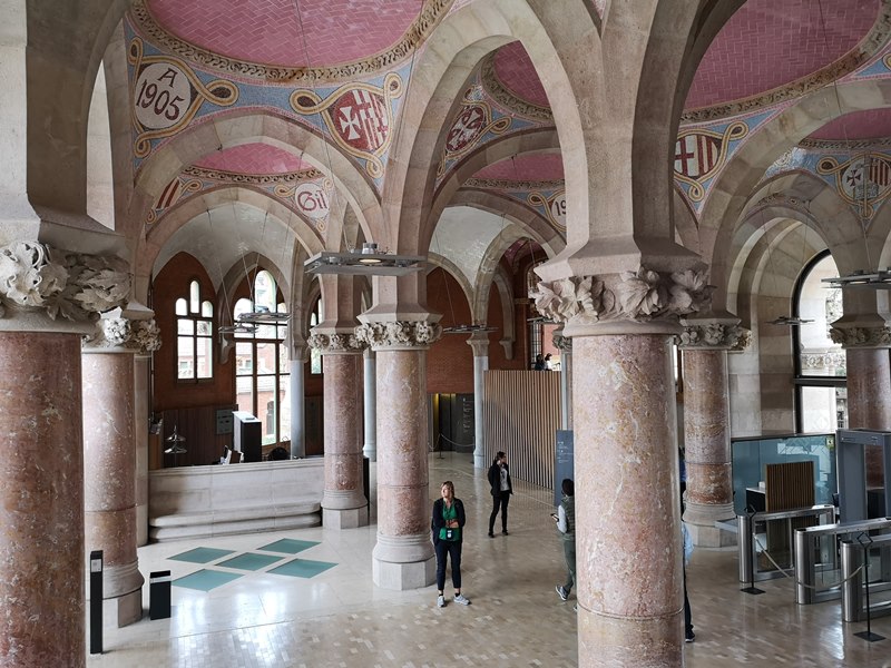 barcelonasantpau33 Barcelona-聖十字聖保羅醫院 巴塞隆納現在主義建築三傑之多明尼克...世界文化遺產