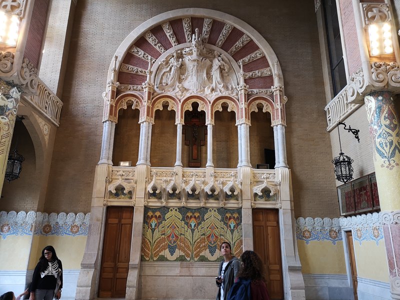 barcelonasantpau36 Barcelona-聖十字聖保羅醫院 巴塞隆納現在主義建築三傑之多明尼克...世界文化遺產