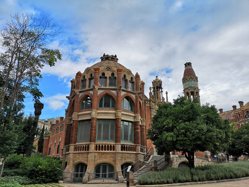 barcelonasantpau41 Barcelona-聖十字聖保羅醫院 巴塞隆納現在主義建築三傑之多明尼克...世界文化遺產