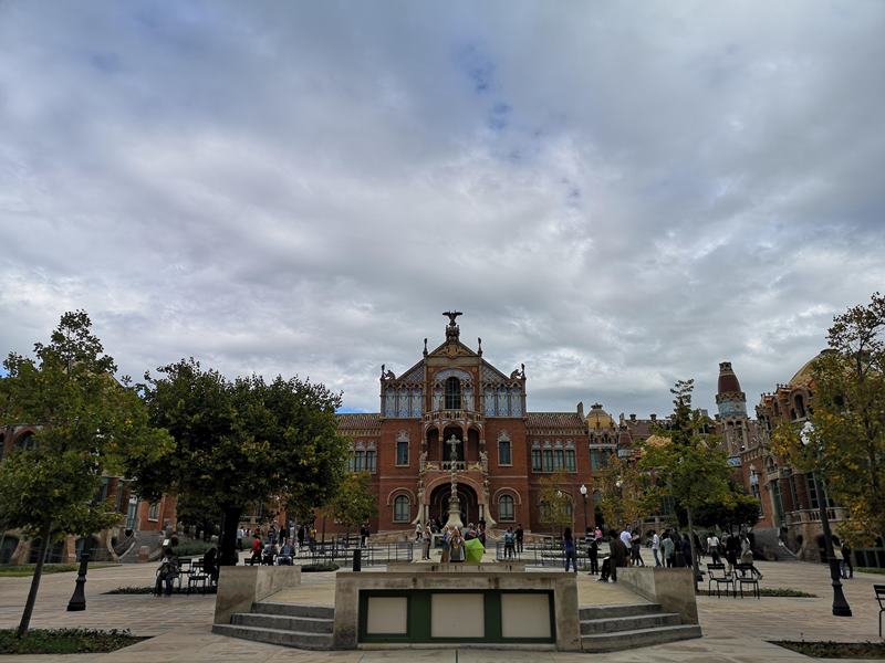 barcelonasantpau42 Barcelona-聖十字聖保羅醫院 巴塞隆納現在主義建築三傑之多明尼克...世界文化遺產
