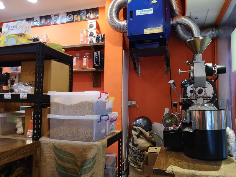 chingandtiencoffee21 中正-青又田咖啡 南門市場旁的現烘小巧咖啡館