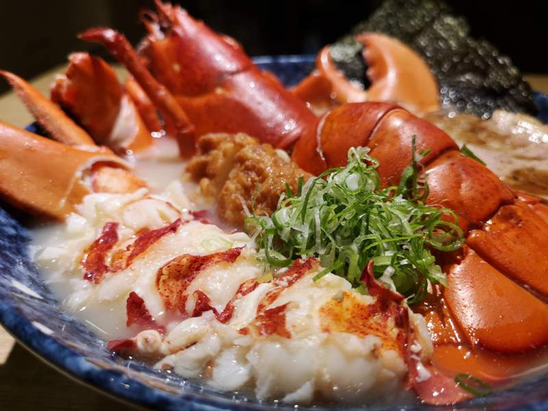 eightan09 竹北-八庵和風食堂 浮誇拉麵王 整尾龍蝦色香味俱全