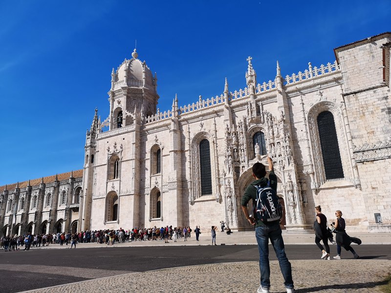 Lisboa-里斯本貝倫區 哲羅姆派修道院 世界文化遺產 融合各種風格的美麗建築…