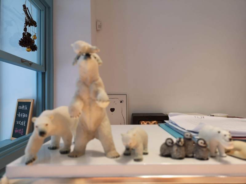 number13cafe12 中壢-Number 13 Cafe純白與浪漫的藍 中原大門網美咖啡館