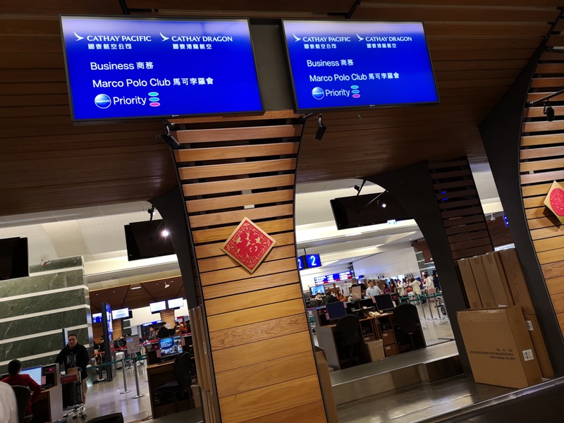 flybkkbkk2502 201902過年曼谷避寒 好久沒有國泰了