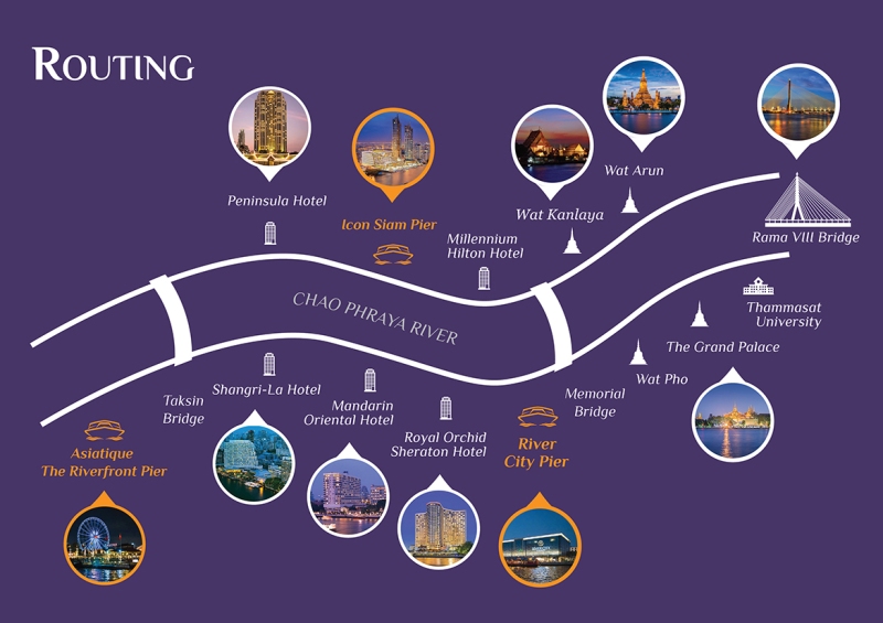 home-routing Bangkok-曼谷Chao Phraya Princess昭披耶河公主號 有吃有玩賞美景