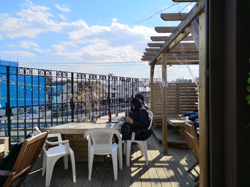 sakurakitchencafe08 Komagome-駒込站旁(染井吉野櫻發祥地) 冬日暖陽飲咖啡看電車 桜Sakura Kitchen Cafe