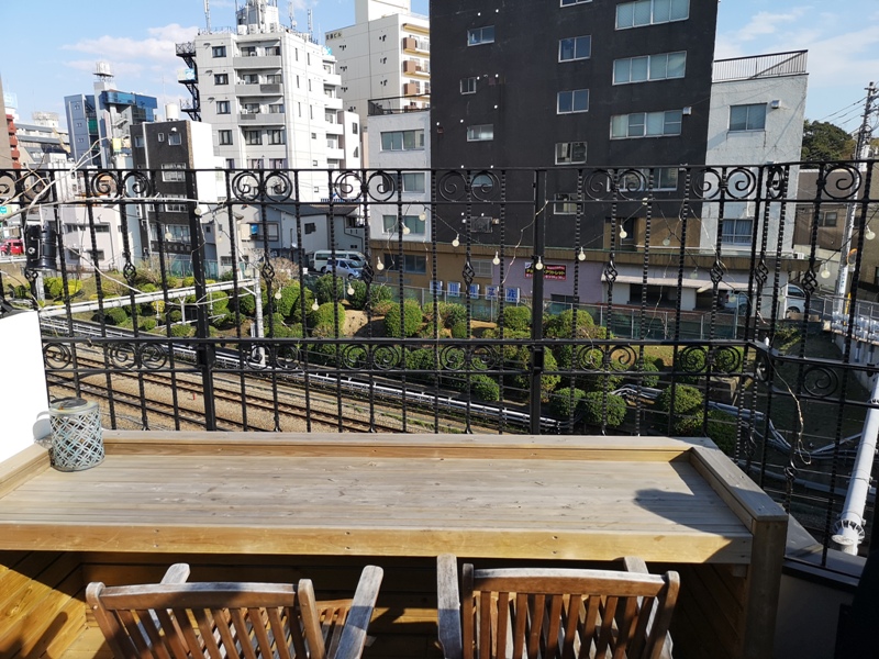 sakurakitchencafe09 Komagome-駒込站旁(染井吉野櫻發祥地) 冬日暖陽飲咖啡看電車 桜Sakura Kitchen Cafe