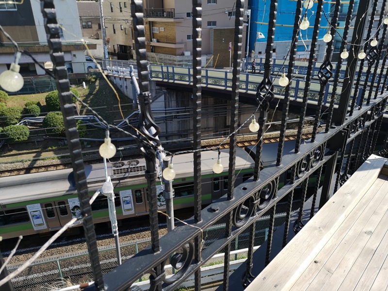 sakurakitchencafe10 Komagome-駒込站旁(染井吉野櫻發祥地) 冬日暖陽飲咖啡看電車 桜Sakura Kitchen Cafe