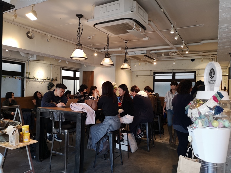 lattestcofffee09 Omotesando-Lattest Espressso Bar表參道小巷內超多可愛小店...走累了來杯拿鐵