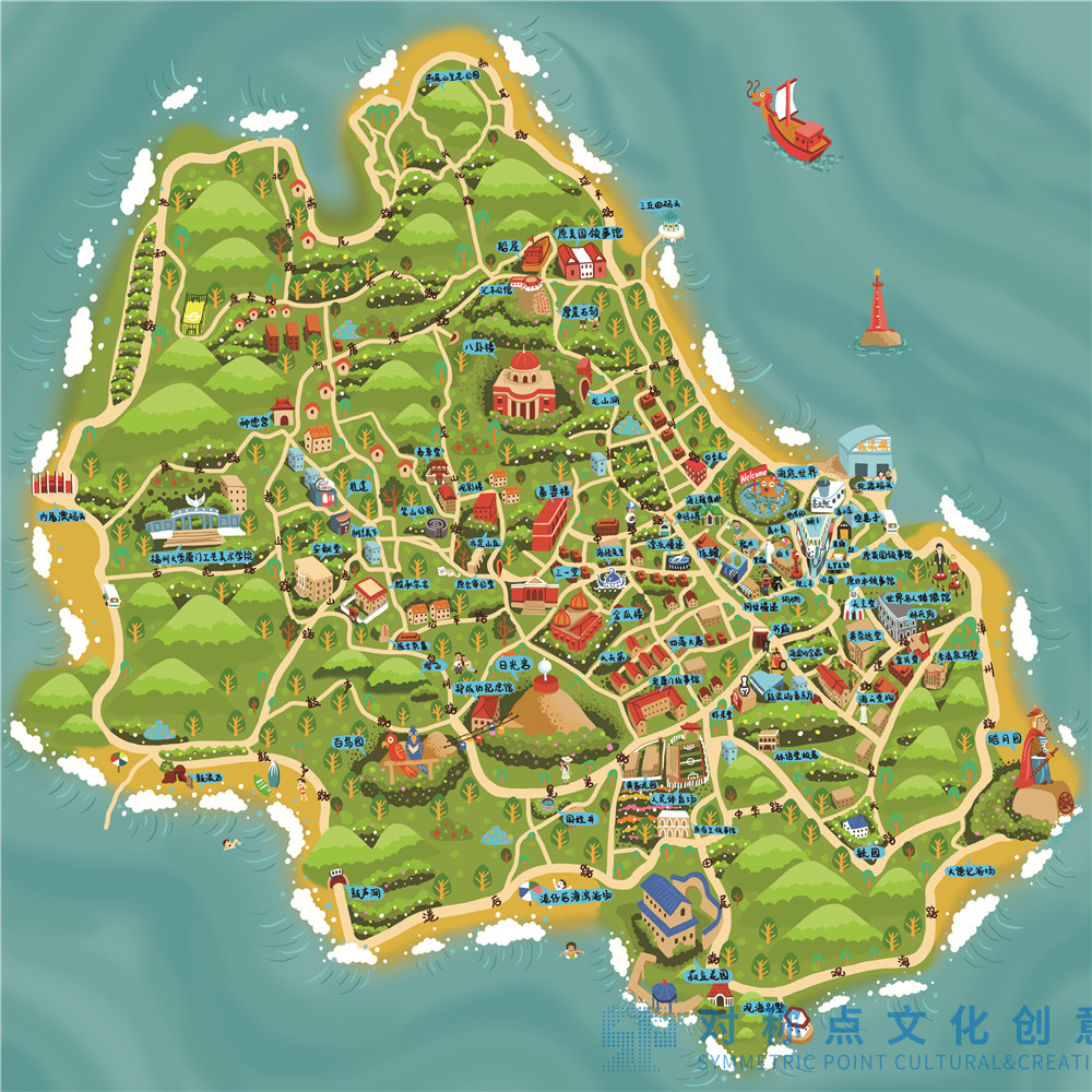 sunlightrock03 Kulangsu-日光岩 鼓浪嶼最高點 盡享碧海藍天紅瓦綠樹的美景