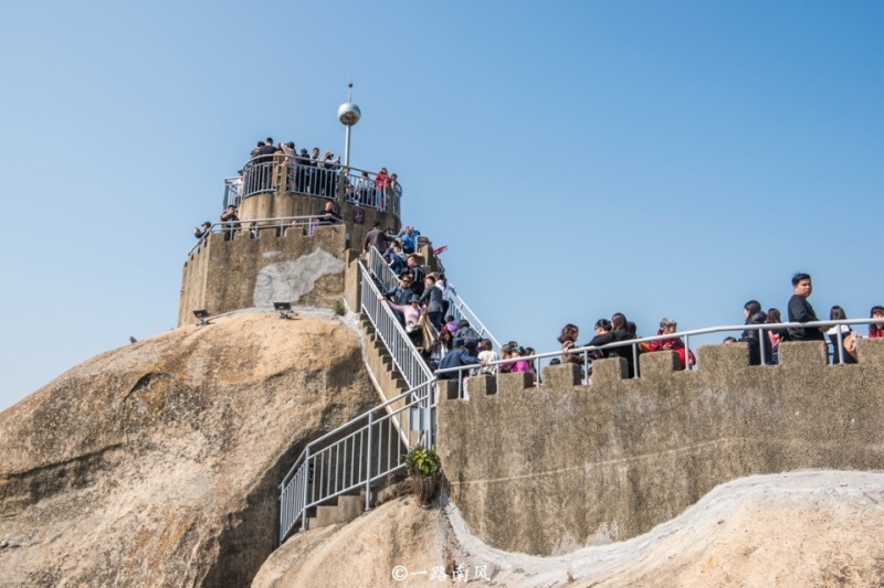 sunlightrock05 Kulangsu-日光岩 鼓浪嶼最高點 盡享碧海藍天紅瓦綠樹的美景