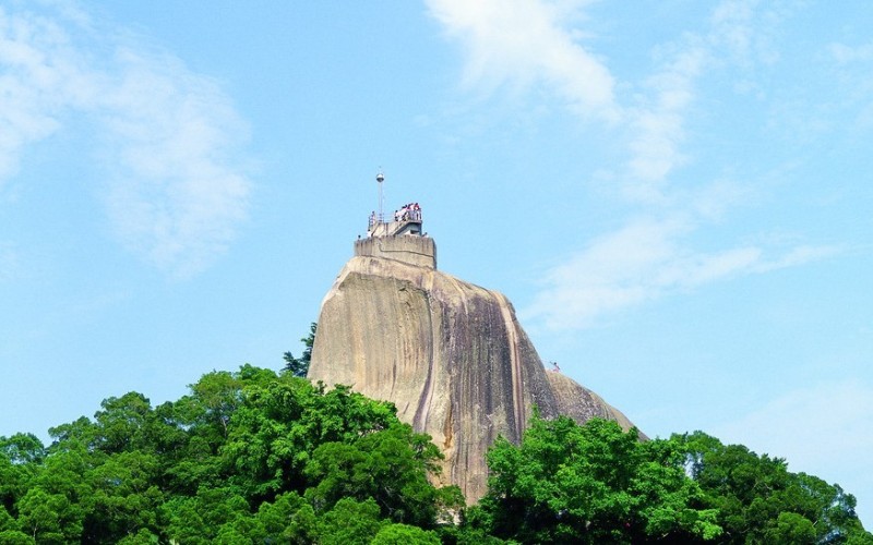sunlightrock06 Kulangsu-日光岩 鼓浪嶼最高點 盡享碧海藍天紅瓦綠樹的美景