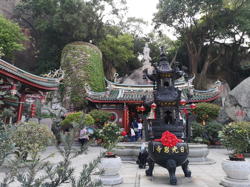 sunlightrock10 Kulangsu-日光岩 鼓浪嶼最高點 盡享碧海藍天紅瓦綠樹的美景