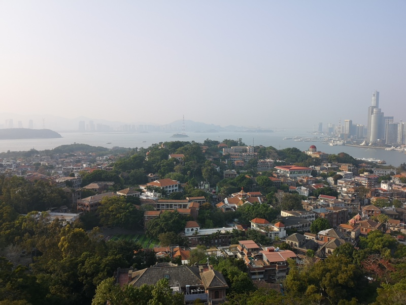 sunlightrock16 Kulangsu-日光岩 鼓浪嶼最高點 盡享碧海藍天紅瓦綠樹的美景