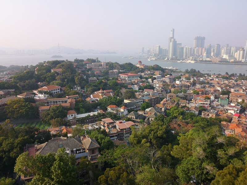 sunlightrock17 Kulangsu-日光岩 鼓浪嶼最高點 盡享碧海藍天紅瓦綠樹的美景