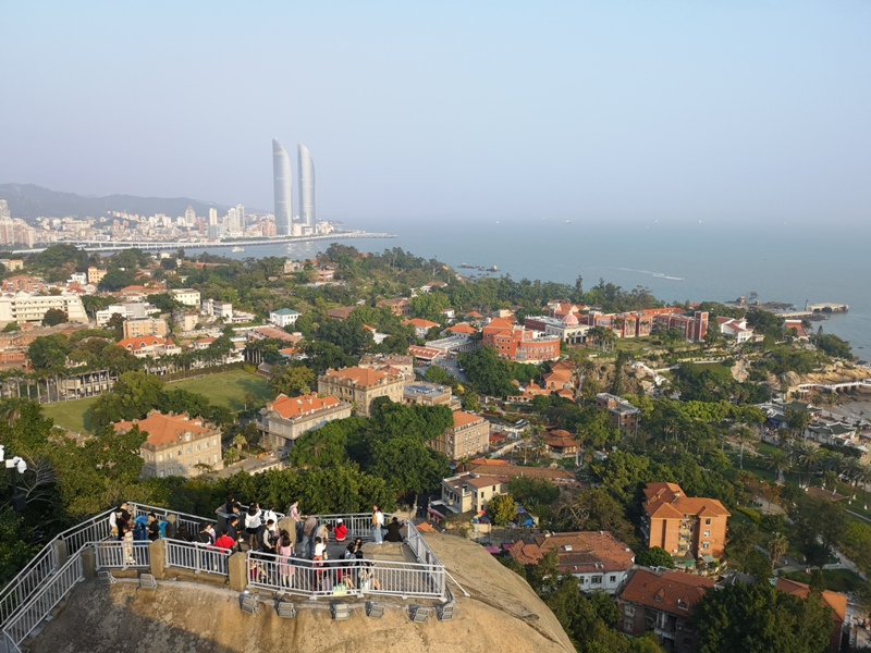 sunlightrock23 Kulangsu-日光岩 鼓浪嶼最高點 盡享碧海藍天紅瓦綠樹的美景