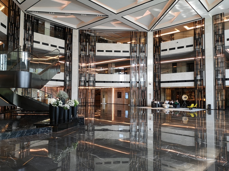 xiamenmarriott05 Xiamen-廈門泰地萬豪酒店 乾淨的發亮的窗戶與地板...新的就是好