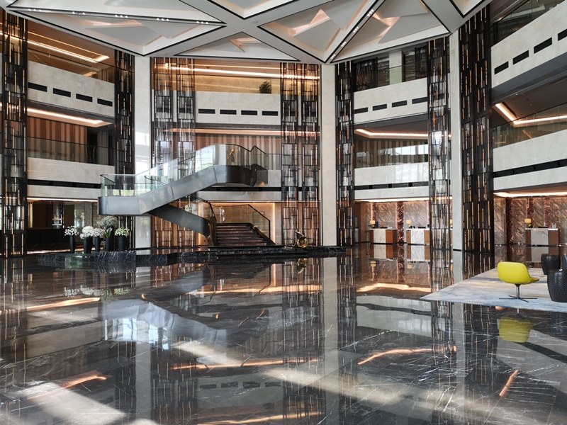 xiamenmarriott06 Xiamen-廈門泰地萬豪酒店 乾淨的發亮的窗戶與地板...新的就是好