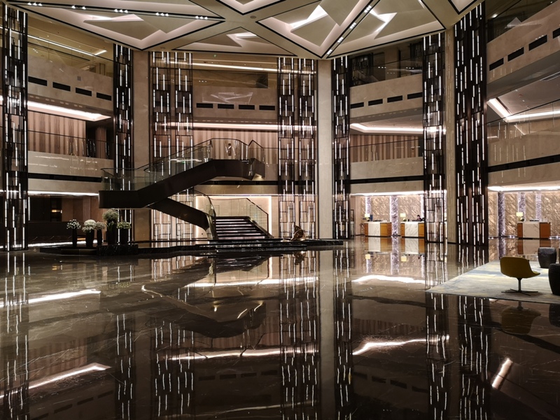 xiamenmarriott07 Xiamen-廈門泰地萬豪酒店 乾淨的發亮的窗戶與地板...新的就是好