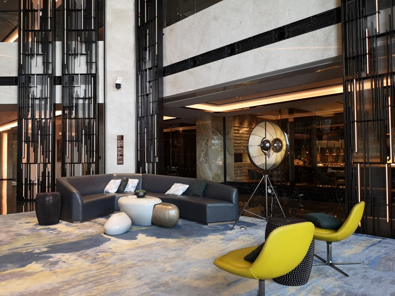 xiamenmarriott09 Xiamen-廈門泰地萬豪酒店 乾淨的發亮的窗戶與地板...新的就是好