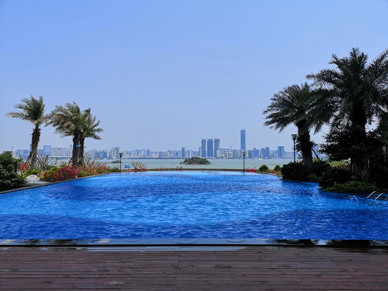 xiamenmarriott40 Xiamen-廈門泰地萬豪酒店 乾淨的發亮的窗戶與地板...新的就是好